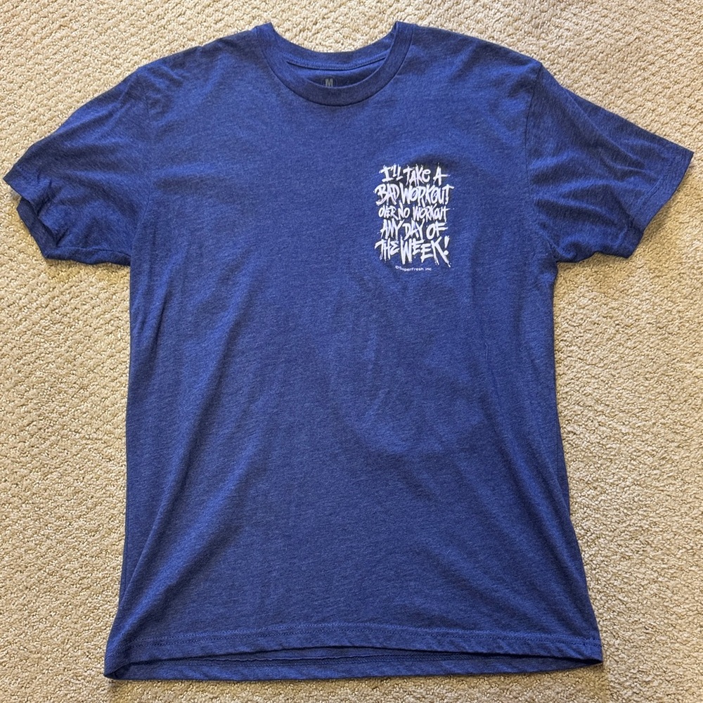 Superfresh Purple Workout Tshirt